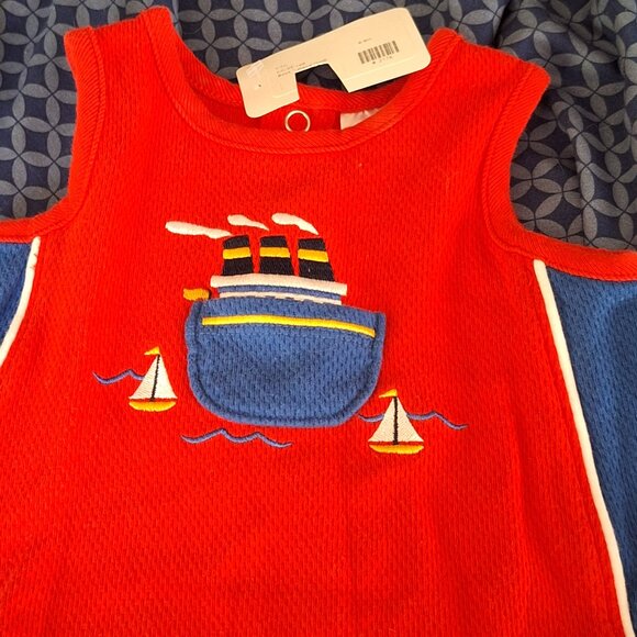 onesie boat 6 to 9 months  baby healthtex - Picture 5 of 6